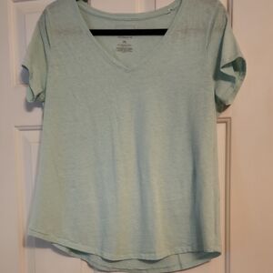 Sonoma Mint Green V-Neck Women's Tee